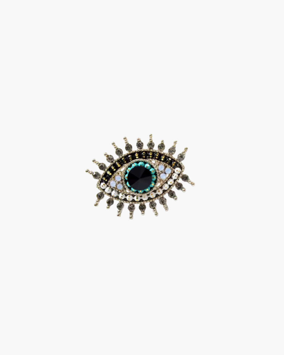 Evil Eye Brooch