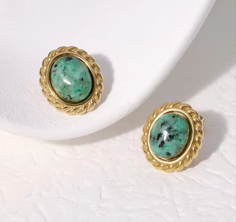 Vintage Blue Earrings