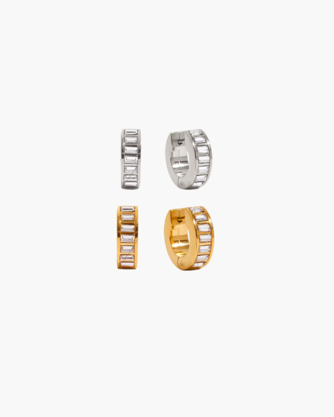 Diamond Everyday Hoop Earrings