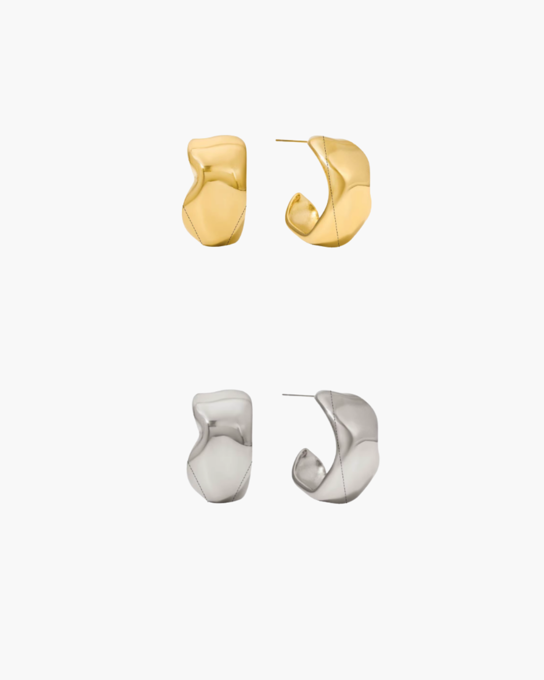Modern Everyday Hoop Earrings