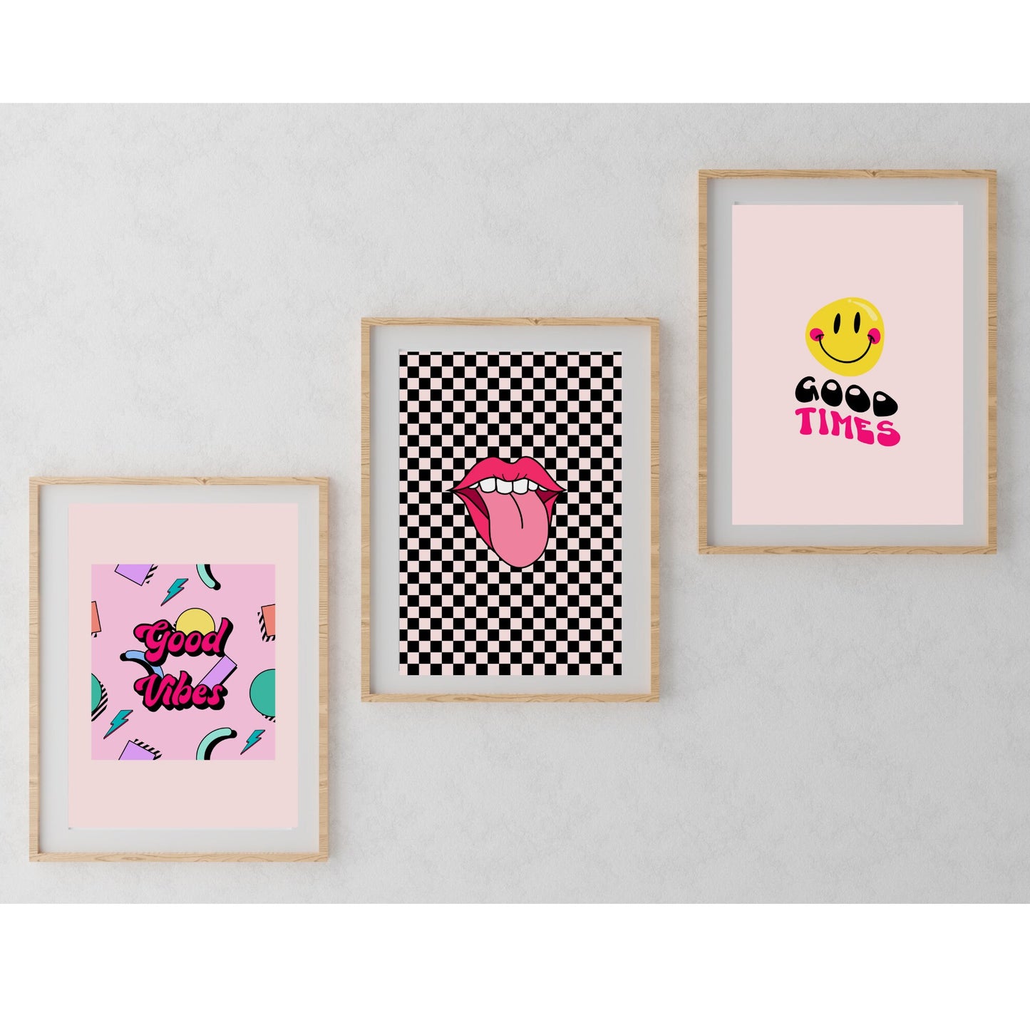 Good Time, Smiley Face - Digital print, downloadable print, Wall Art Print, Digital Download, pop art, art quotes