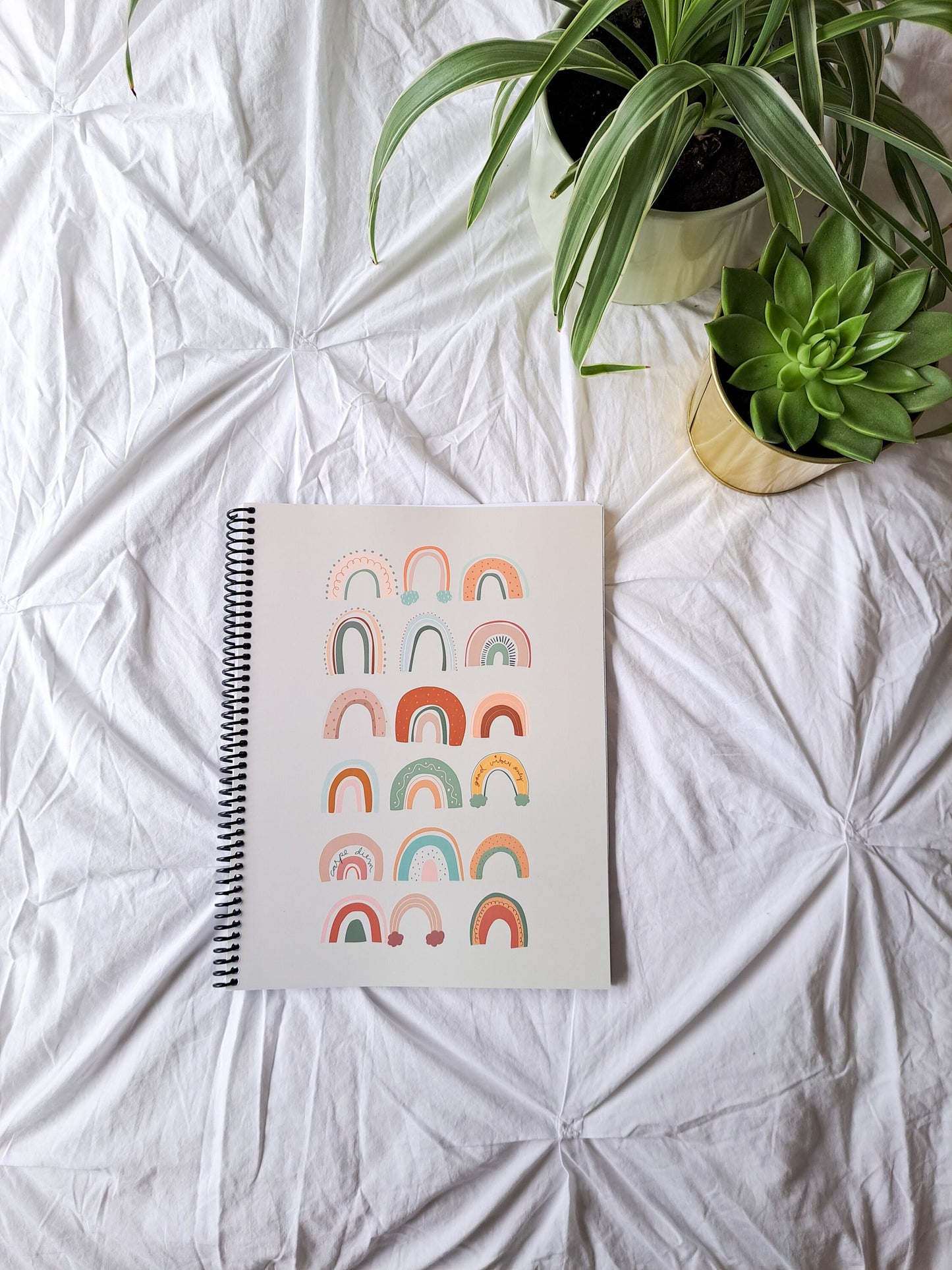 Rainbow Aesthetic Notebook