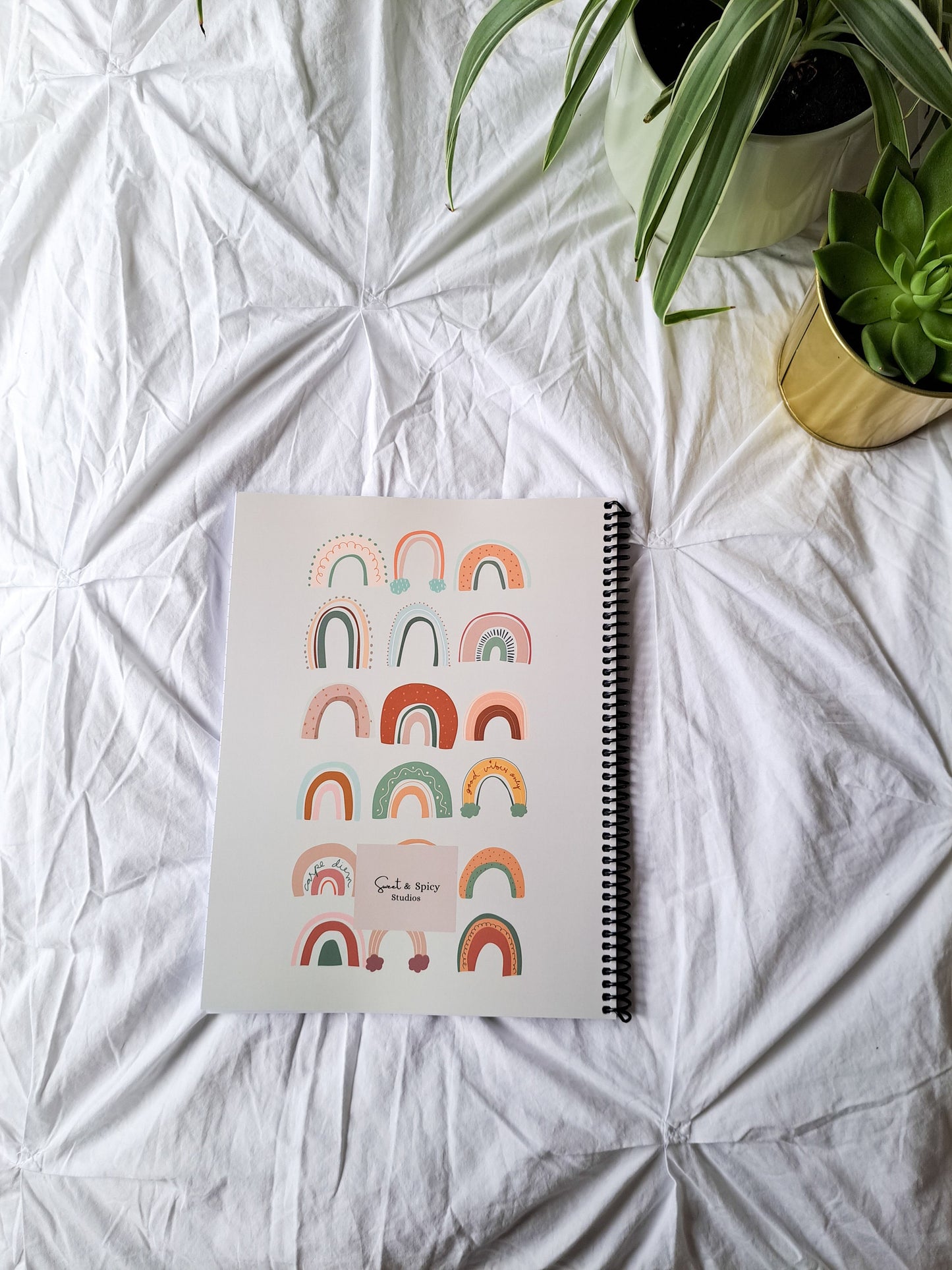 Rainbow Aesthetic Notebook