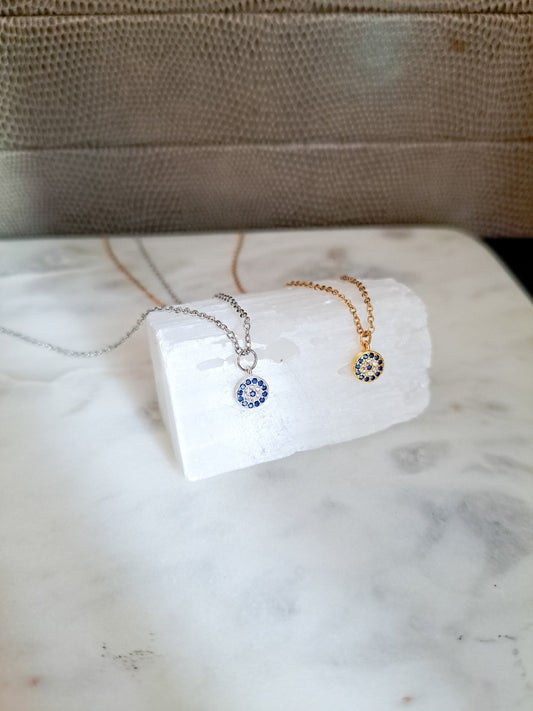 Dainty Evil Eye Necklace