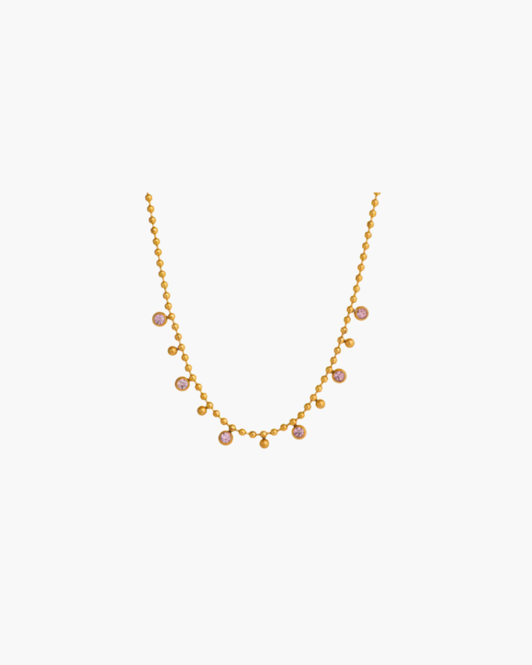 Desi Necklace in Pink