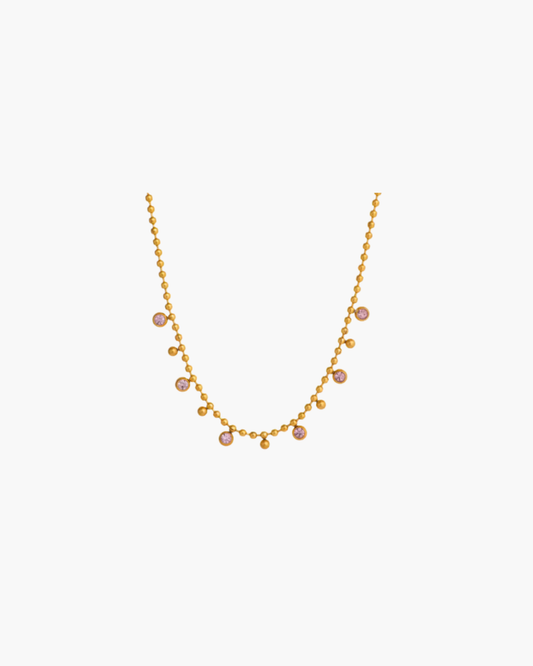 Desi Necklace in Pink