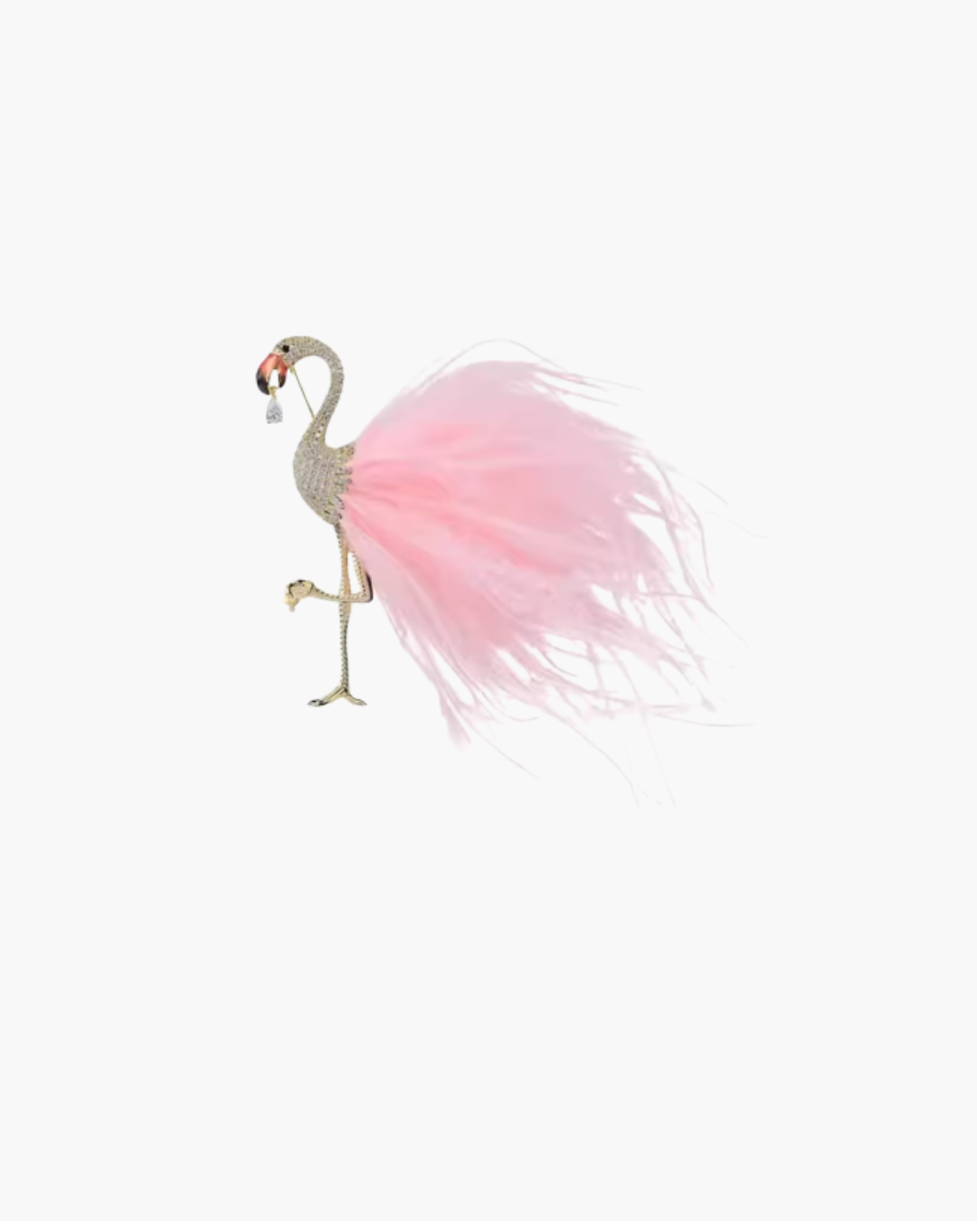 Flamingo Brooch