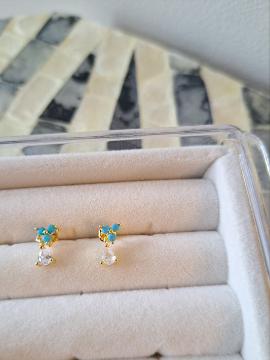 something blue earrings