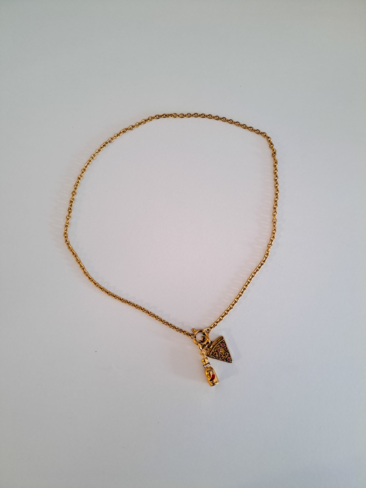 Custom Charm Necklace - Food