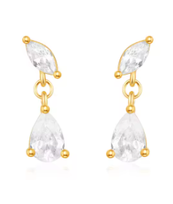 Drop down earrings