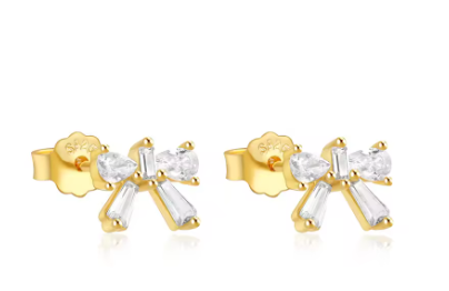 bow earrings