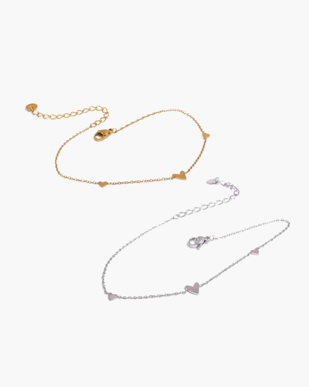 Floating Heart Bracelet