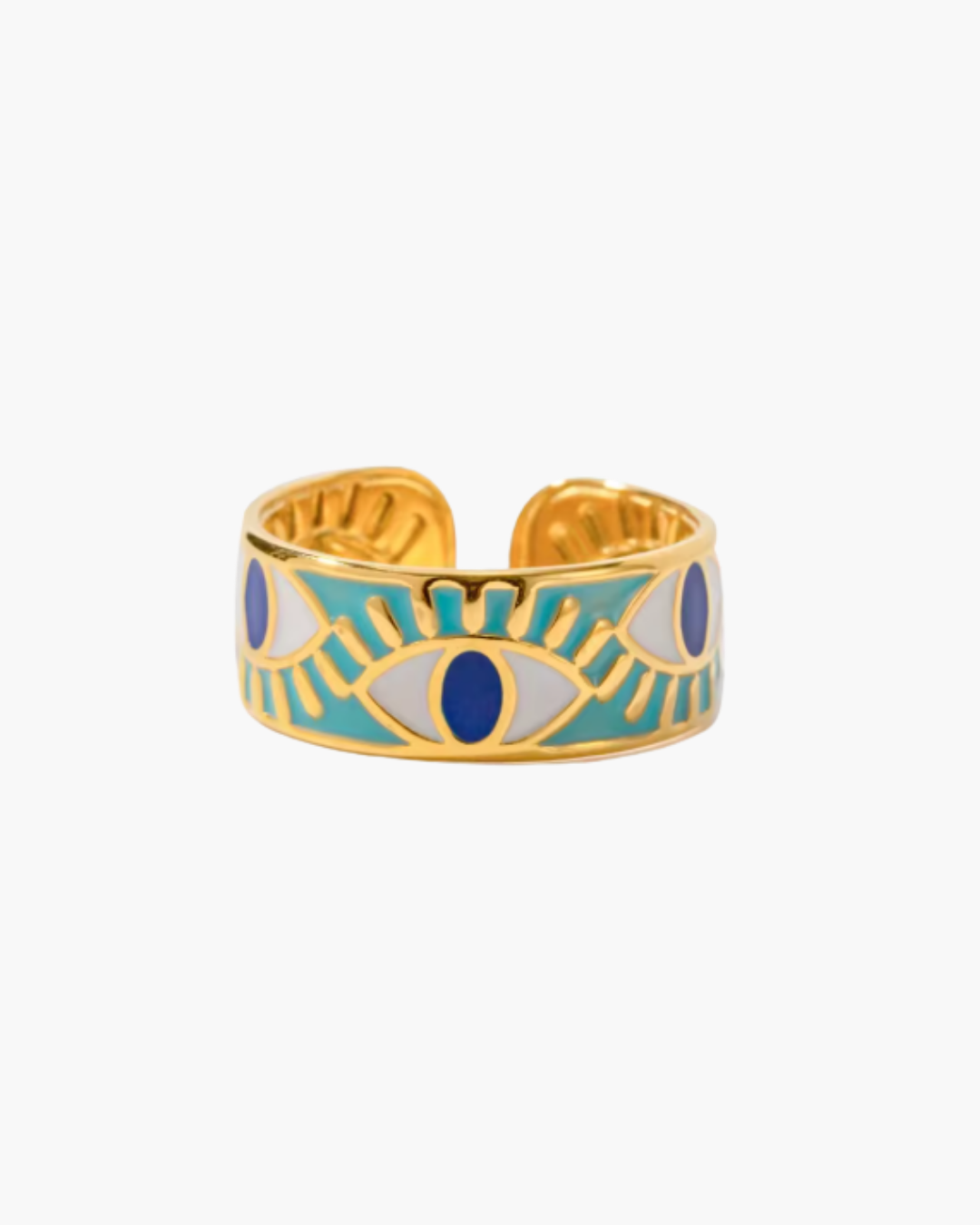 Evil Eye Statement Ring