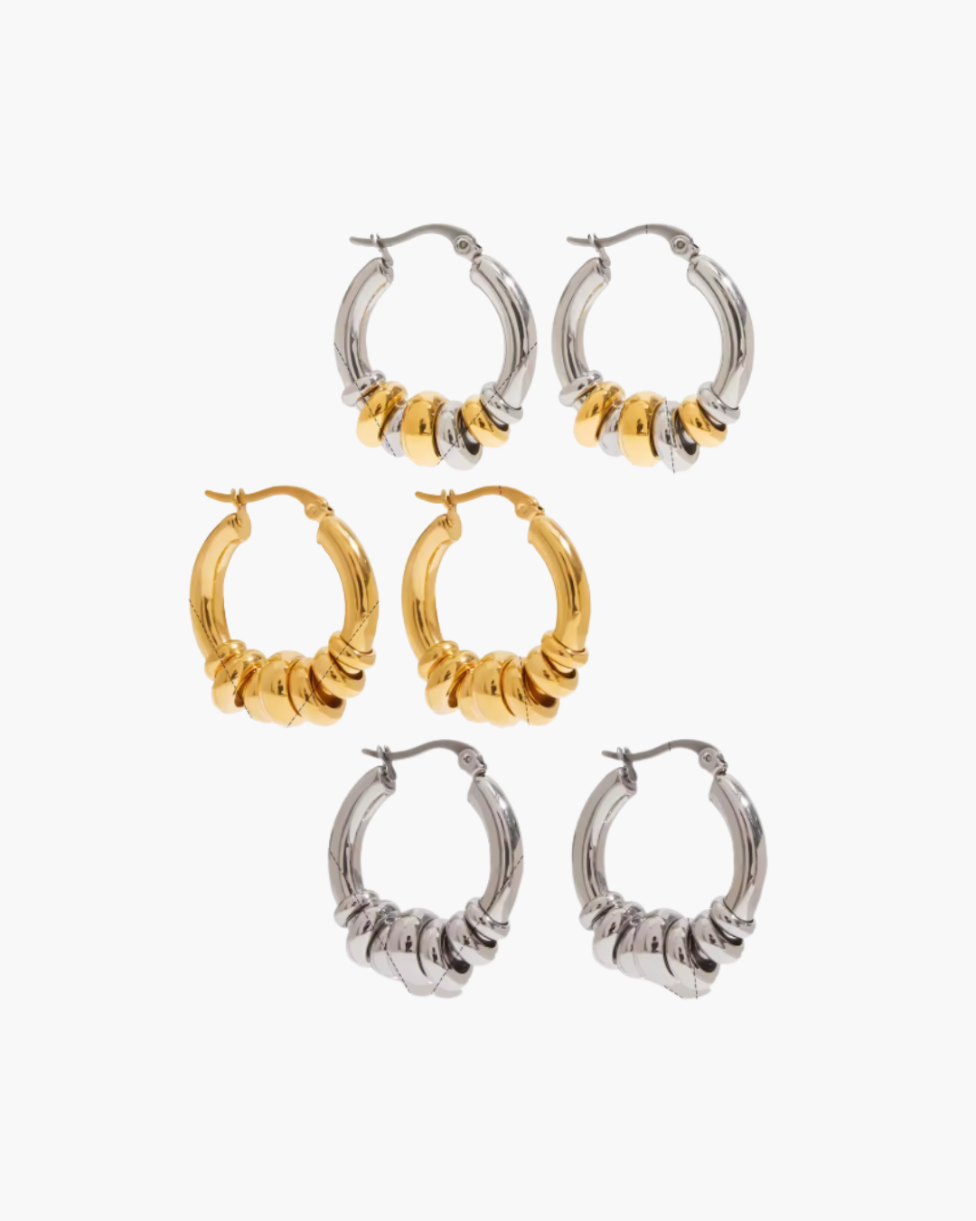 Mixed Metals Earrings